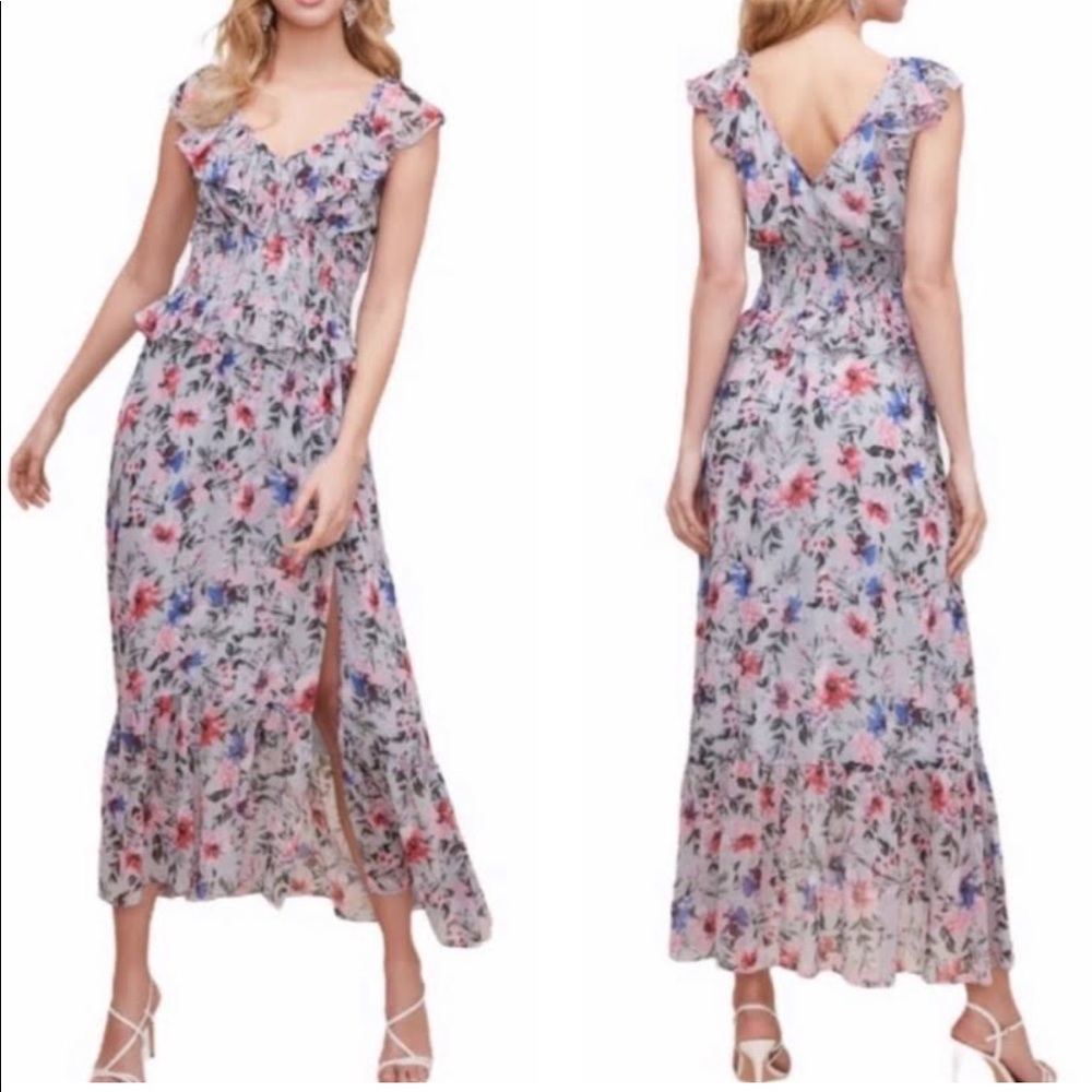 ASTR the label Floral 100% silk dress Size S